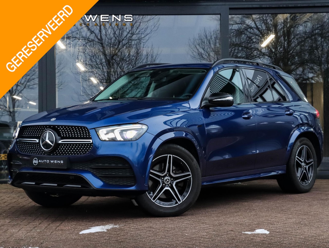 Mercedes-Benz GLE-Klasse - 350e 4MATIC SoH 96% AMG Night Trekhaak 1e eig. Brilliant Blue - AutoWereld.nl