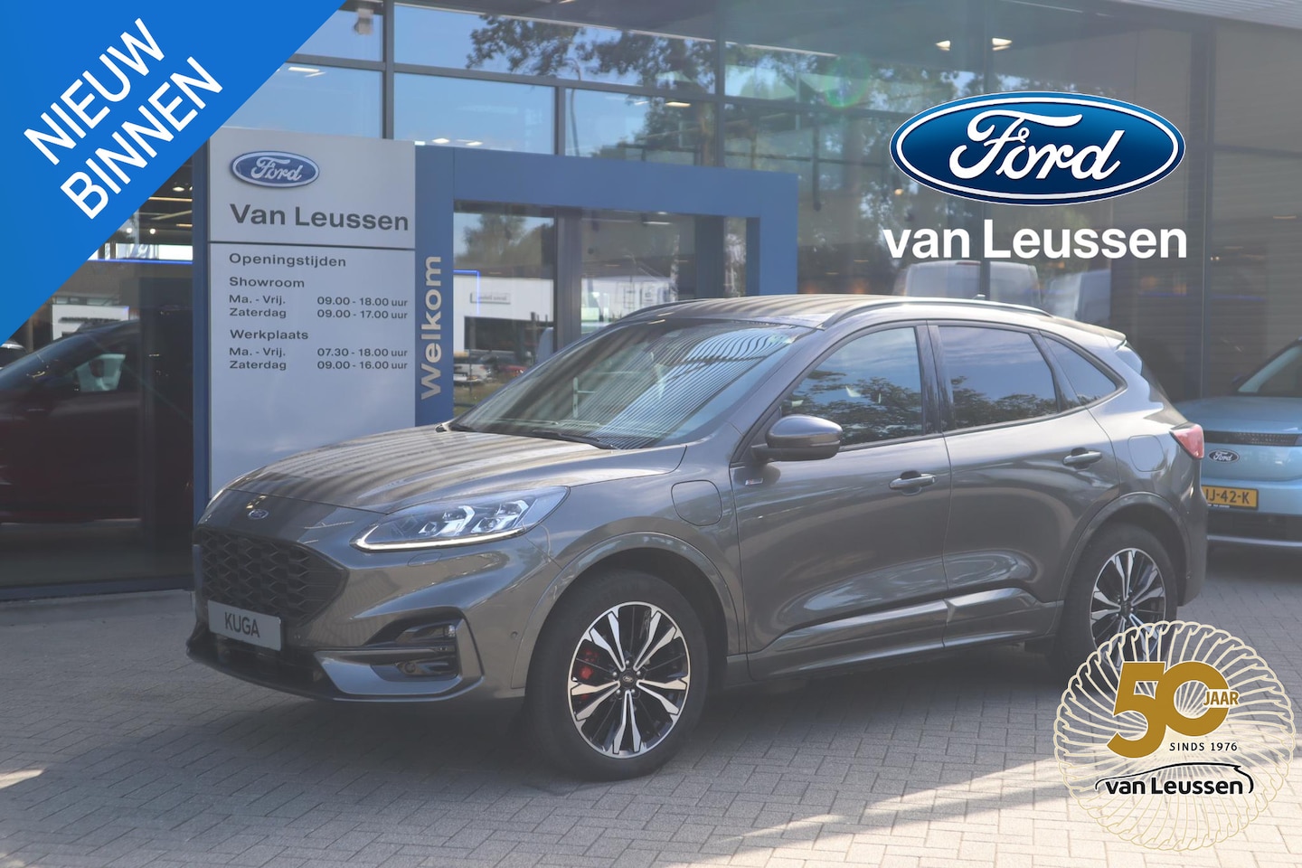 Ford Kuga - 2.5 PHEV ST-LINE-X 19"LMV 360°CAM WINTERPACK B&O AD-CRUISE BLISS EL-STOEL-BED 1500KG-TREKG - AutoWereld.nl