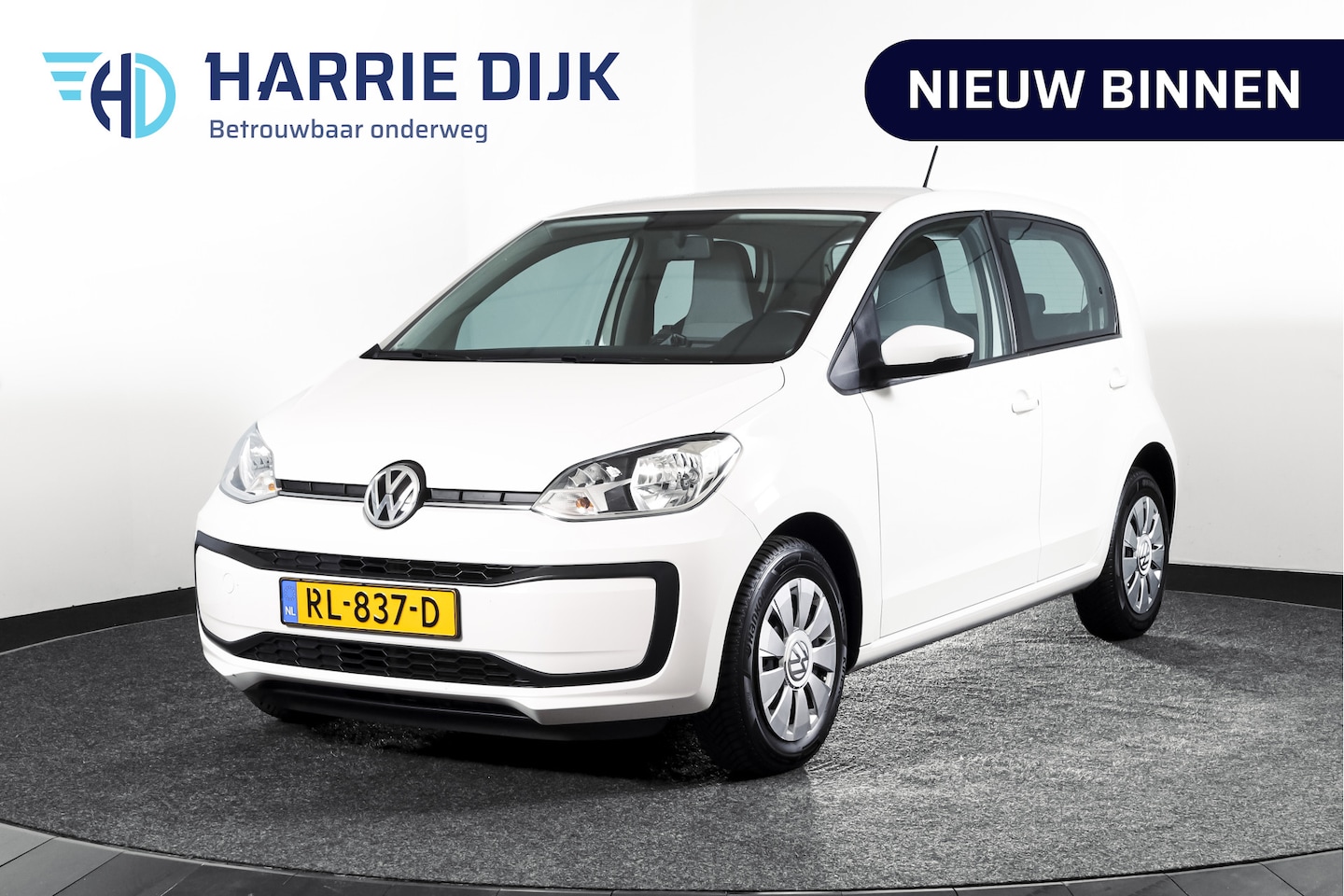 Volkswagen Up! - 1.0 BMT up! beats 60 PK | Airco | Radio | DAB | - AutoWereld.nl