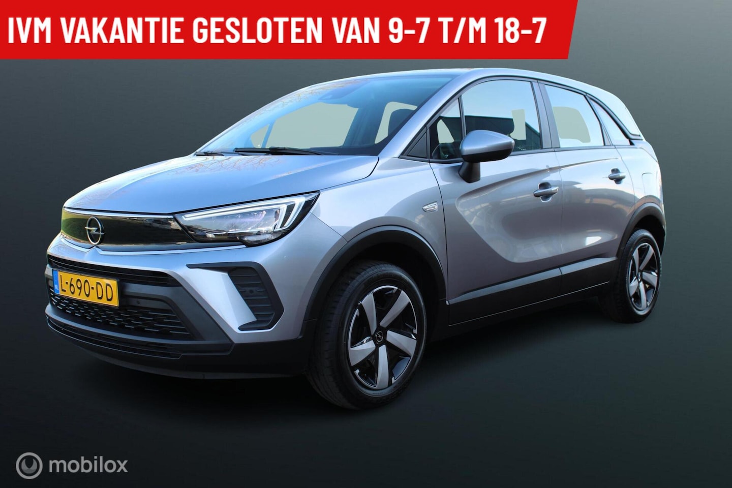 Opel Crossland - 1.2 Turbo Edition 1.2 Turbo 110 PK Edition, Nieuw Model, Cruise, Camera, App connect, Pdc voor + achter, Cli - AutoWereld.nl