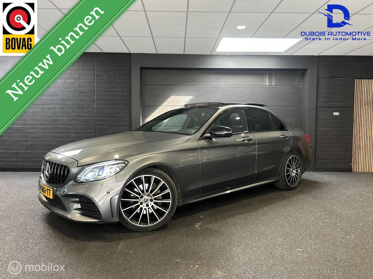 Mercedes-Benz C-klasse - 180 AMG|Panoramadak|Trekhaak|19''|ZEERMOOI - AutoWereld.nl