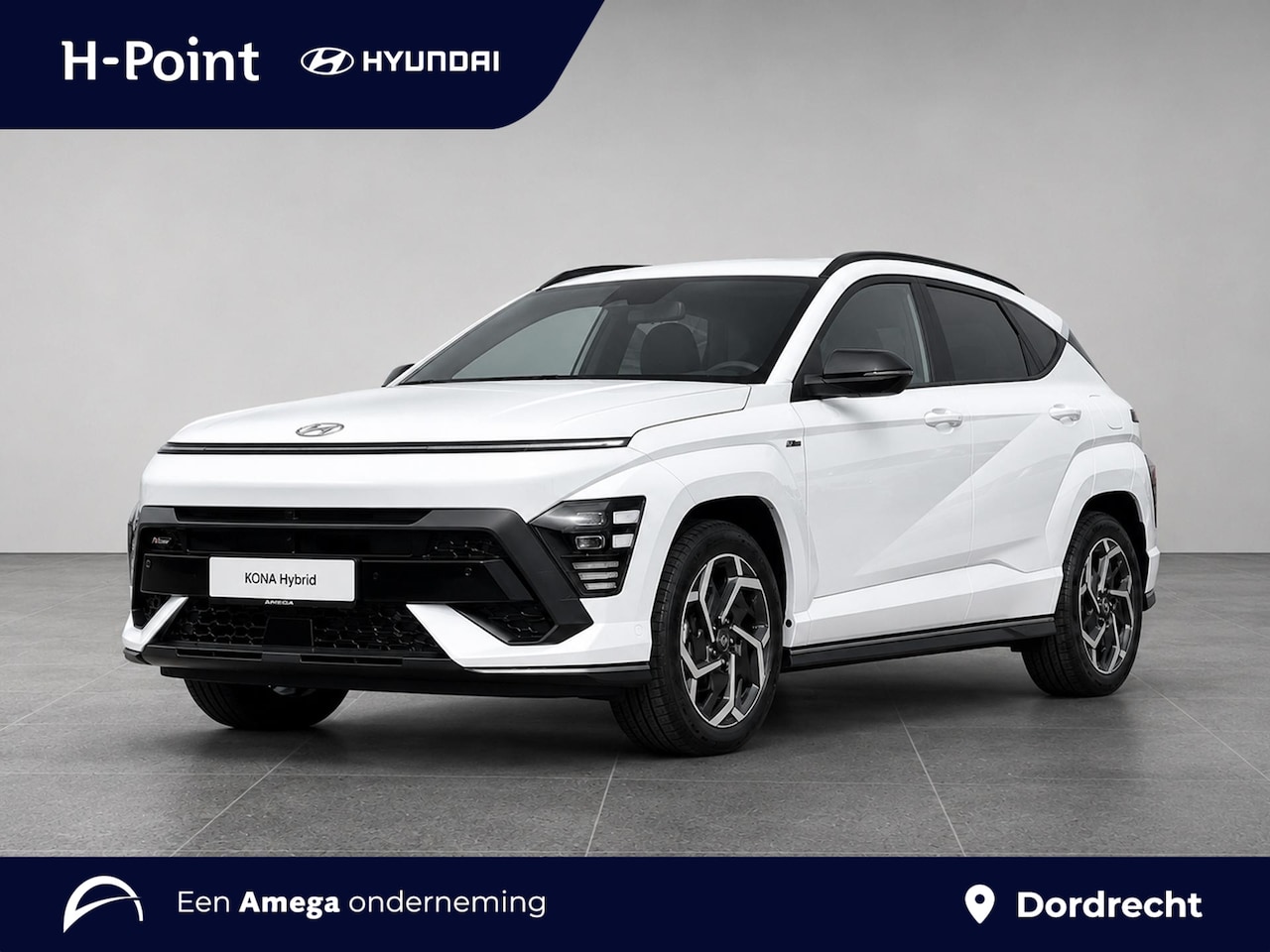 Hyundai Kona - N Line Edition 1.6 GDI HEV 140pk AUTOMAAT | NAVI | APPLE CARPLAY / ANDROID AUTO | 18'' BI- - AutoWereld.nl
