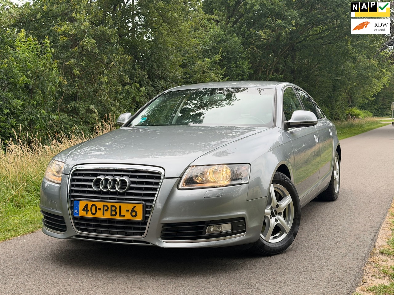Audi A6 Limousine - 2.0 TFSI Business Edition | ''165.000 KM '' + Automaat + Trekhaak Nu € 8.950,-!!! - AutoWereld.nl