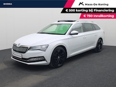 Skoda Superb Combi - 1.4TSIiV 160kW/218PK Business Edition DSG · Panoramadak · Trekhaak · Apple/Android Car Pla