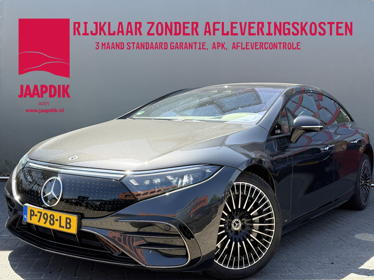 Mercedes-Benz EQS - BWJ 2022 580 4MATIC 524 PK AMG Line 108 kWh 641 KM RANGE HYPERSCREEN | NIGHT VISION | NIG - AutoWereld.nl