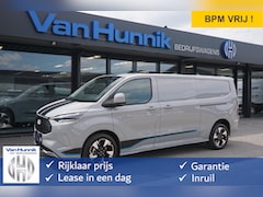 Ford Transit Custom - 340L 218PK 71KWH Sport AUT Elektrisch Navi, ACC, 360° Cam, Matrix LED, B&O, 19" LM, 2x Sch