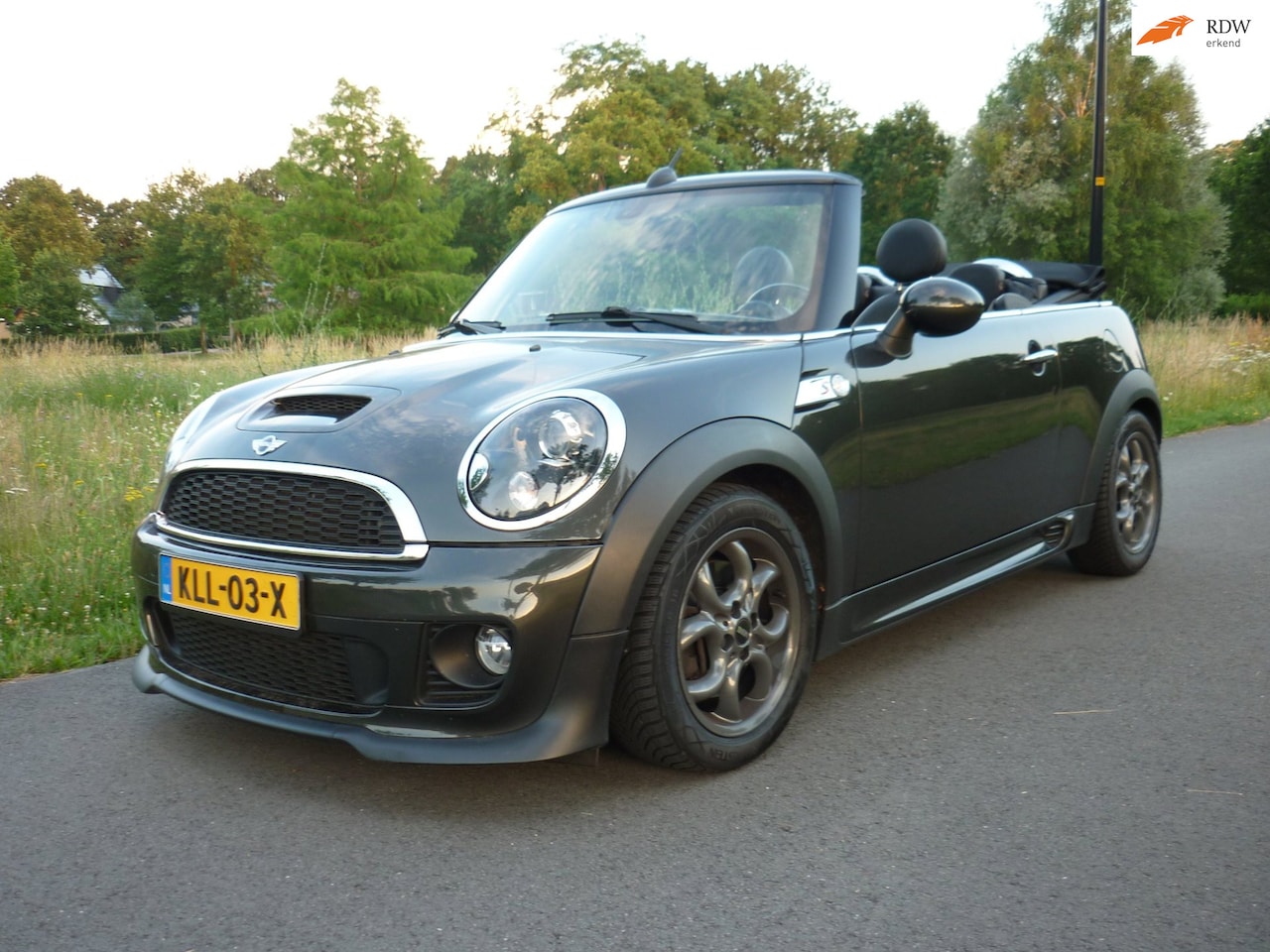 MINI Cabrio - 1.6 Cooper S Pepper .works pakket.nw.distr.ketting. - AutoWereld.nl