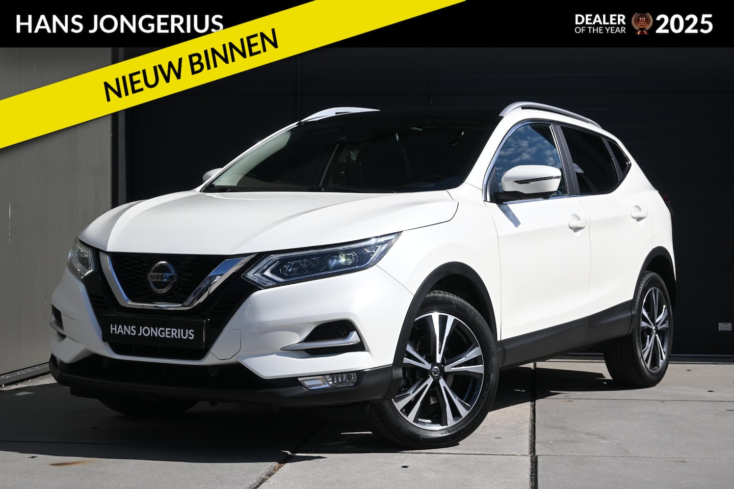 Nissan Qashqai - 1.3 DIG-T Tekna | AUTOMAAT | PANORAMADAK | 360 CAMERA | NAVI | CRUISE CONTROL | CLIMATE CO - AutoWereld.nl