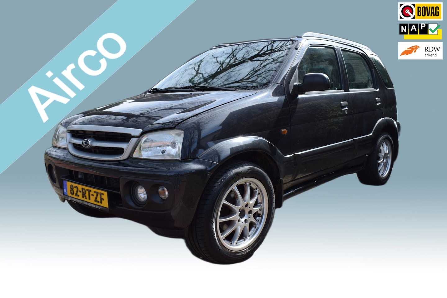 Daihatsu Terios - 1.3 SXE 4WD. Trekhaak, Airco, Lichtmetalen velgen, Lederen bekleding - AutoWereld.nl