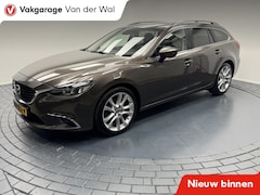 Mazda 6 Sportbreak - 2.0 SkyActiv-G 165 TS+ Afn.Trekhaak-Navigatie-Cr.contr-Clima-Camera-Parkeersensoren-Stoel/