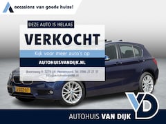 BMW 1-serie - 116i High Executive | NL-auto/Voll.Historie/Schuifdak/Leder/Cruise Control/Camera