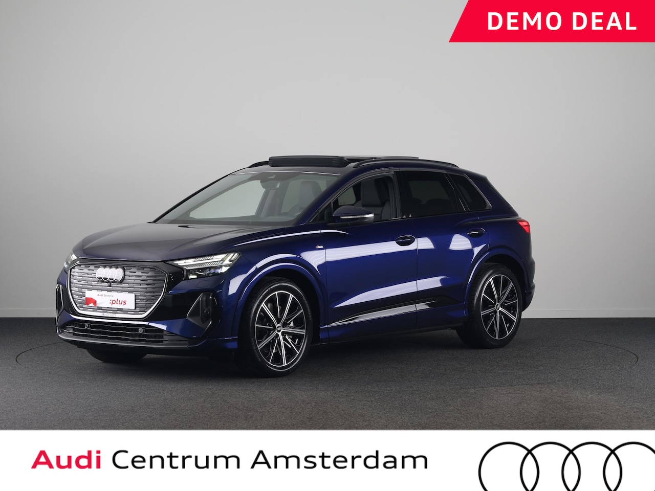 Audi Q4 e-tron - 45 S edition Competition 82 kWh 286 pk | Panoramadak | Achteruitrijcamera | Apple Carplay - AutoWereld.nl