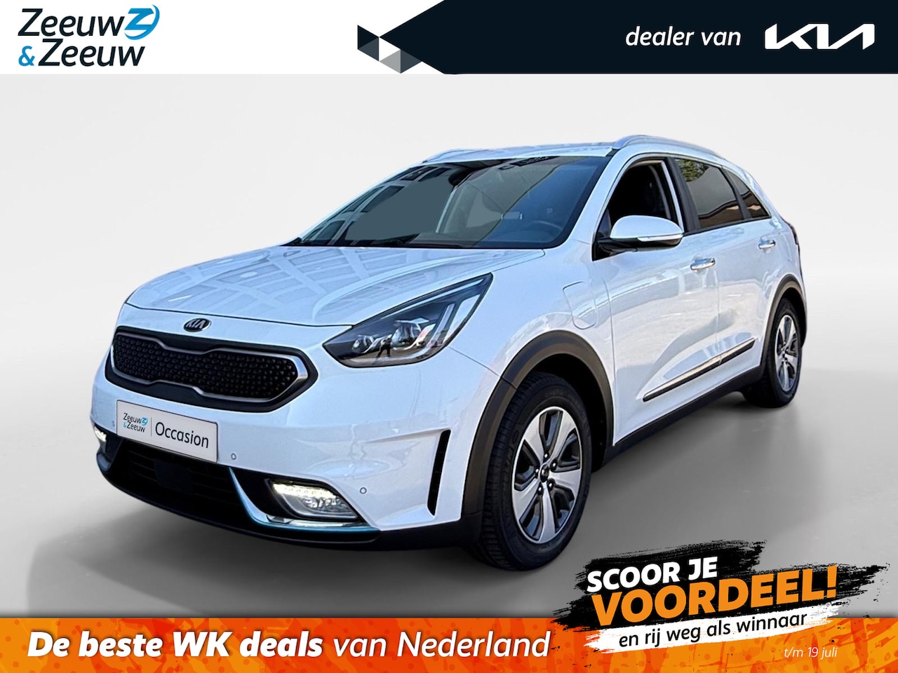 Kia Niro - 1.6 GDi PHEV Luxury Edition | AUTOMAAT | LEDER | NAVI | CAMERA | TREKHAAK | CLIMATE & CRUI - AutoWereld.nl