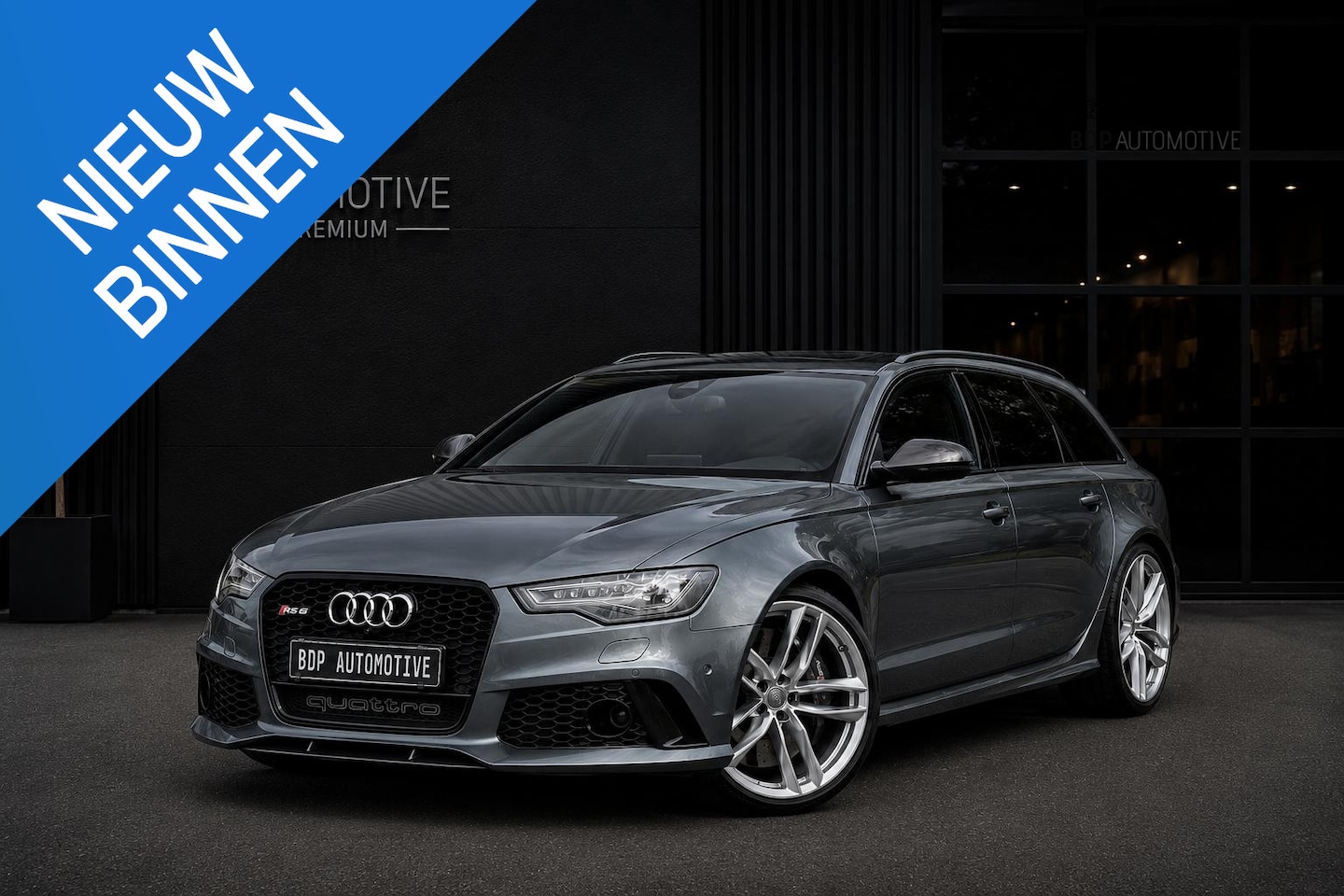 Audi A6 Avant - 4.0 TFSI RS 6 quattro Pro Line Plus Pano | Keramische remschijven | Vol! - AutoWereld.nl