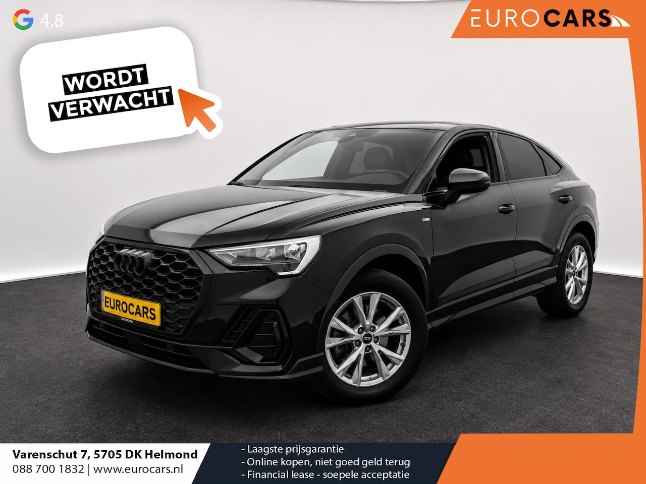Audi Q3 Sportback - 45 TFSI e S Edition Navigatie Apple Carplay Android Auto Camera Parkeerhulp Cruise Control - AutoWereld.nl