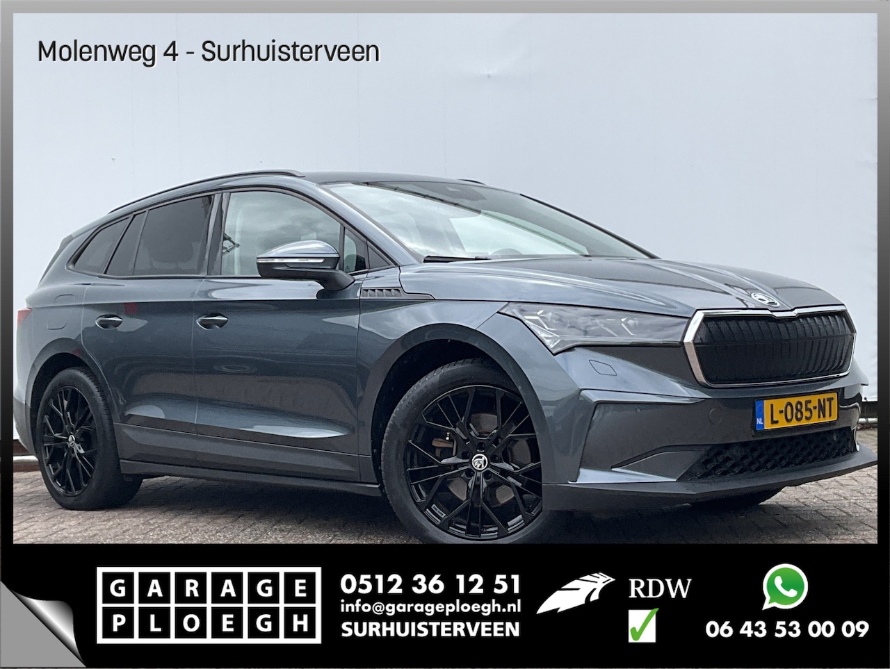 Skoda Enyaq iV - 60 SOH 94.6% First Edition Adapt.Cruise Camera Carplay Stoel/Stuurverw. Sportline - AutoWereld.nl