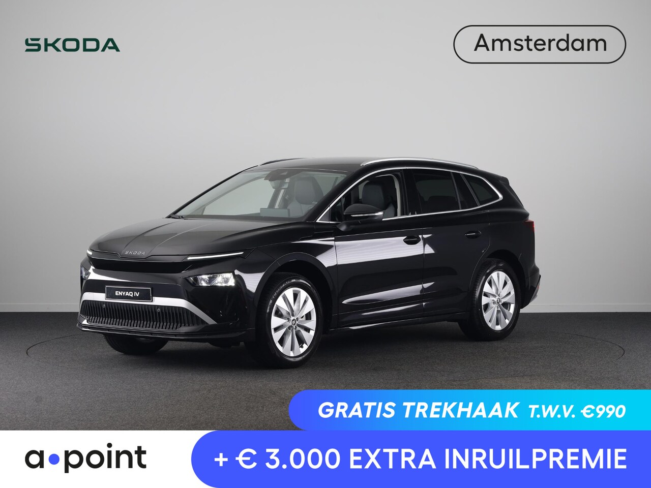 Skoda Enyaq iV - 60 Selection 204pk | Adptive Cruise Control | Blind Spot | Carplay - AutoWereld.nl