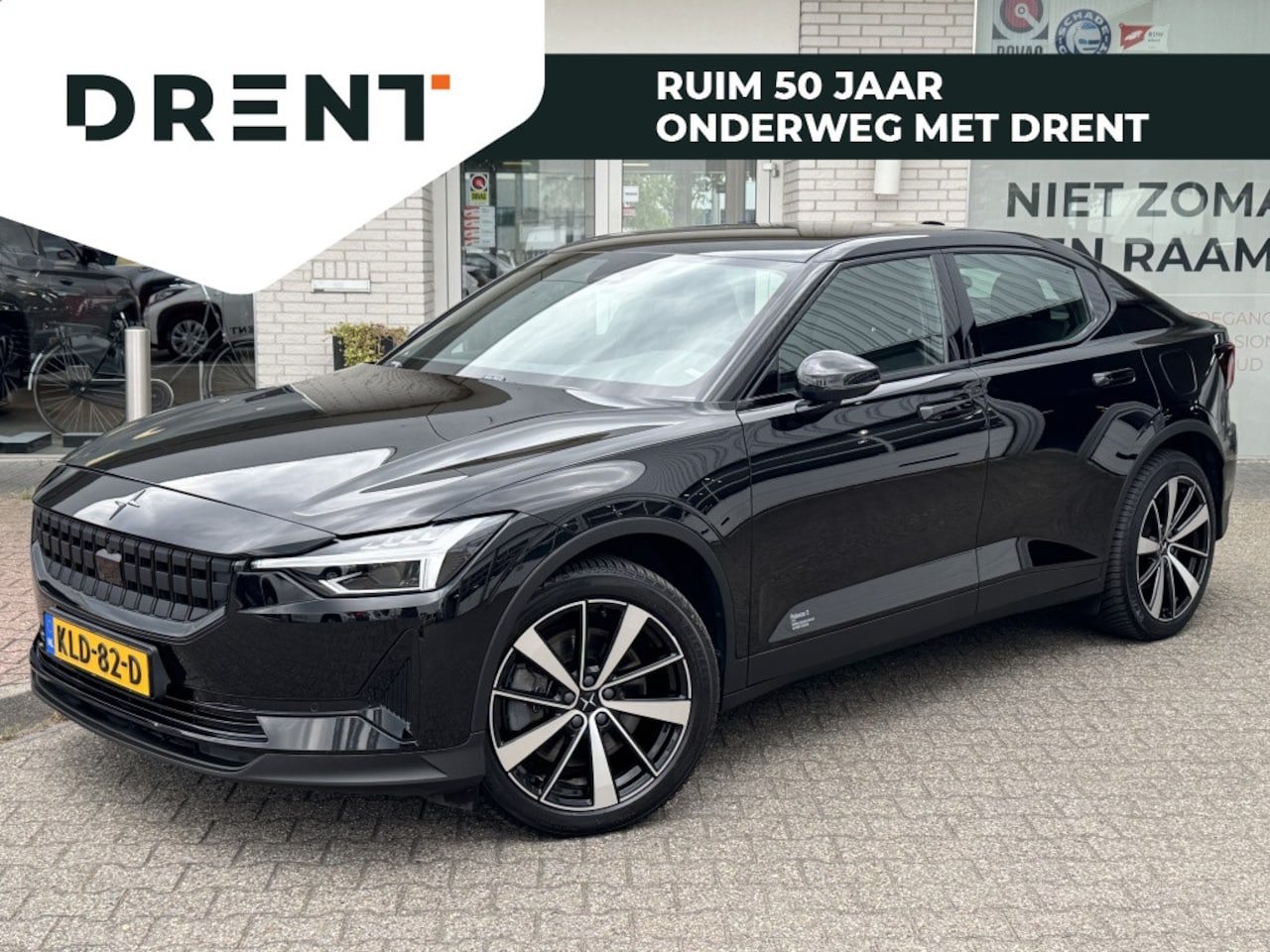 Polestar 2 - Standard Range Single Motor 64kWh | SOH 91,47% | Sensoren | Stoe - AutoWereld.nl