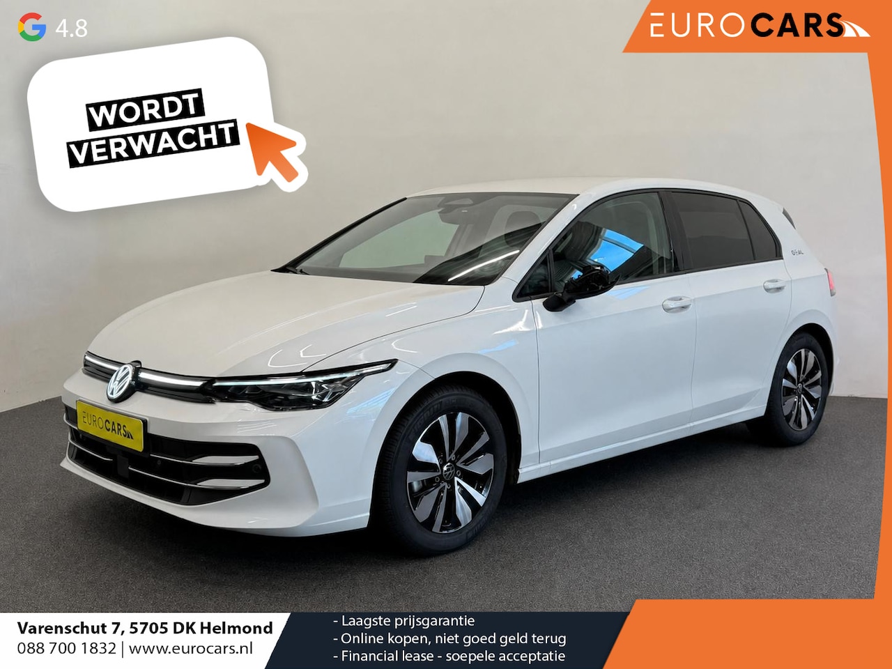 Volkswagen Golf - 1.5 eTSI DSG7 Automaat Trekhaak Camera LED IQ Matrix Stoel en Stuurverwarming Adaptive Cru - AutoWereld.nl