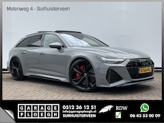 Audi RS6 - 4.0 TFSI 600PK Ceramic HUD Carbon Nardo 4WS Pano.dak Softclose B&O 360° Dealer-Serviced