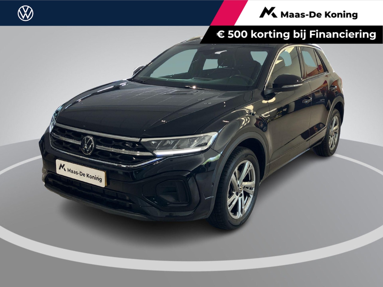 Volkswagen T-Roc - 1.5TSI/150PK R-Line DSG · Navigatie · Apple/Android Car Play · Parkeersensoren · Garantie - AutoWereld.nl