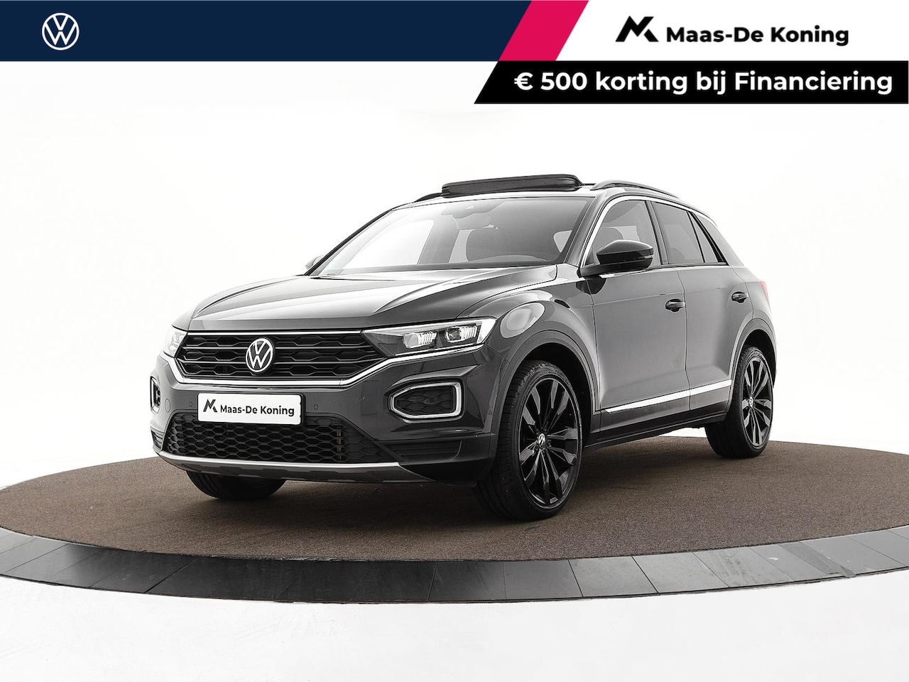 Volkswagen T-Roc - 1.5 TSI 150pk Sport Business R · Panoramadak · Camera · Standkachel · Stoelverwarming · Na - AutoWereld.nl