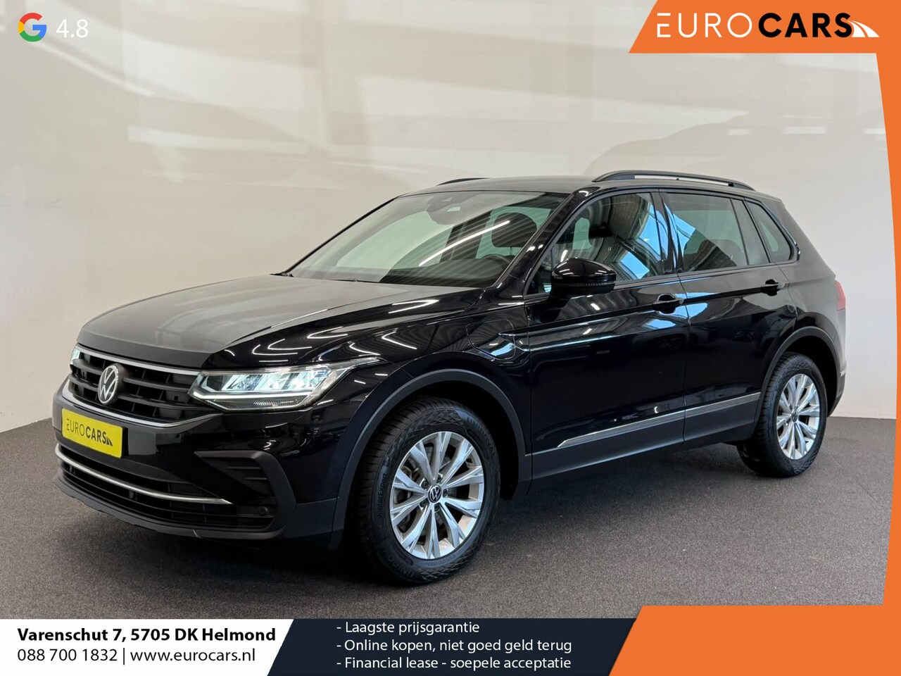 Volkswagen Tiguan - 1.4 TSI e-Hybrid PHEV Aut. 245 pk Life SoH 91 % Navigatie  Discover Trekhaak Media ACC Cam - AutoWereld.nl