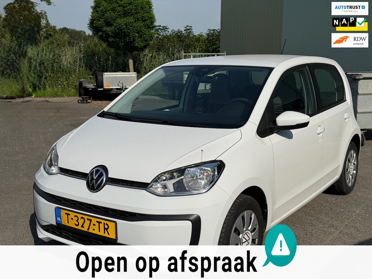 Volkswagen Up! - 1.0 5 Drs Airco Elak Pakket Donker glas - AutoWereld.nl