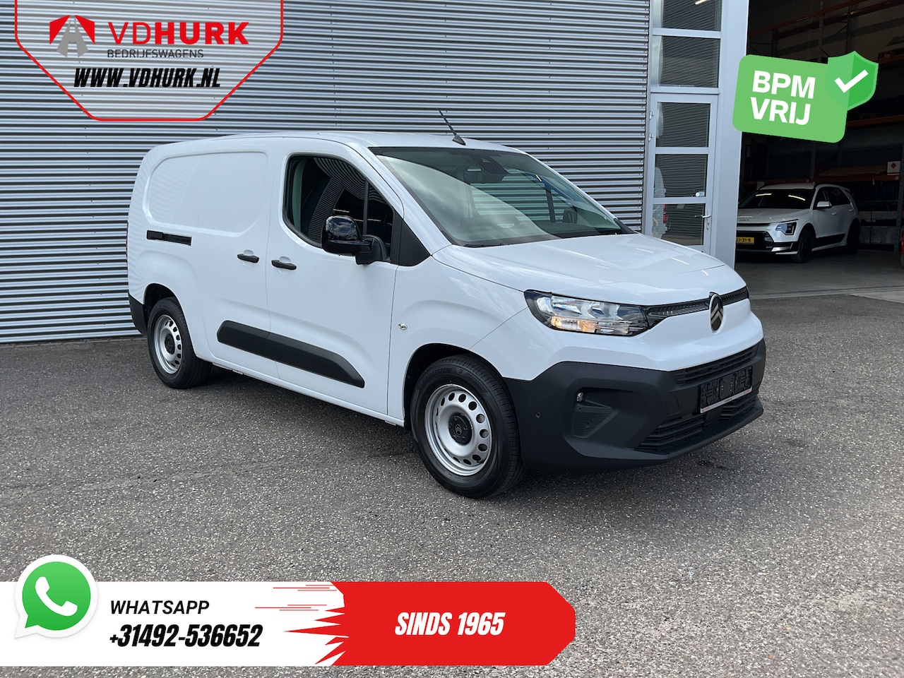 Citroën ë-Berlingo - 50 kWh 345 km WLTP L2 Carplay/ Snellader/ Standkachel/ 3Pers/ Navi/ Camera/ Cruise/ PDC - AutoWereld.nl