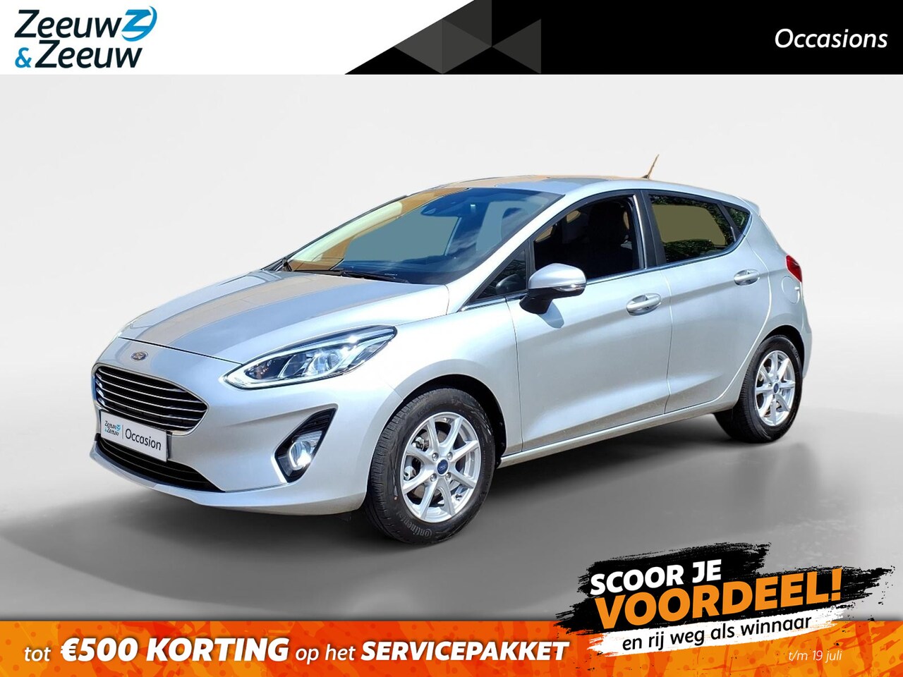 Ford Fiesta - 1.0 EcoBoost Titanium Airco | Navigatie | Trekhaak - AutoWereld.nl