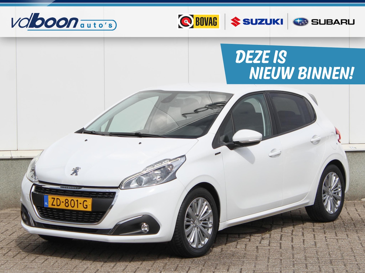 Peugeot 208 - 1.2 PureTech Signature | Airco | Navi | Park sens | Lm-Velgen - AutoWereld.nl