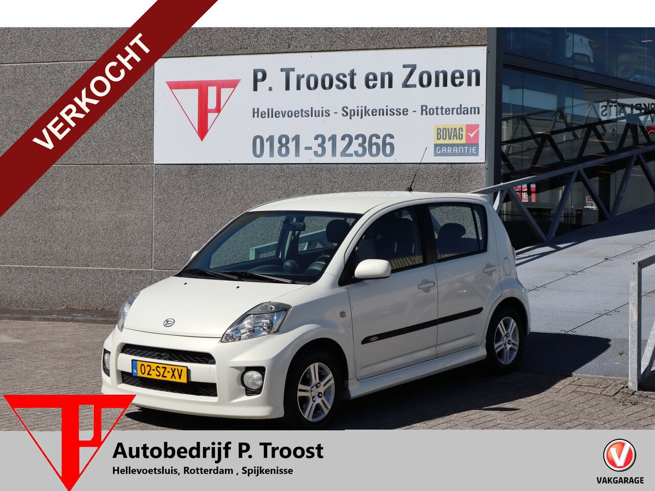 Daihatsu Sirion 2 - 1.3-16V Sport Airco/Radio-CD speler/14 inch Lichtmetalen velgen/Elektrische ramen/Elektris - AutoWereld.nl