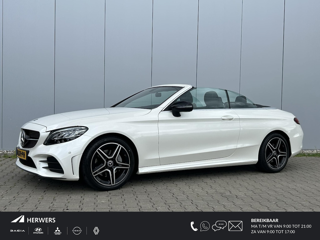 Mercedes-Benz C-klasse Cabrio - 180 Advantage Pack AMG Styling pakket /AMG Line interieur / Lichtmetalen velgen 5-spaaks 1 - AutoWereld.nl