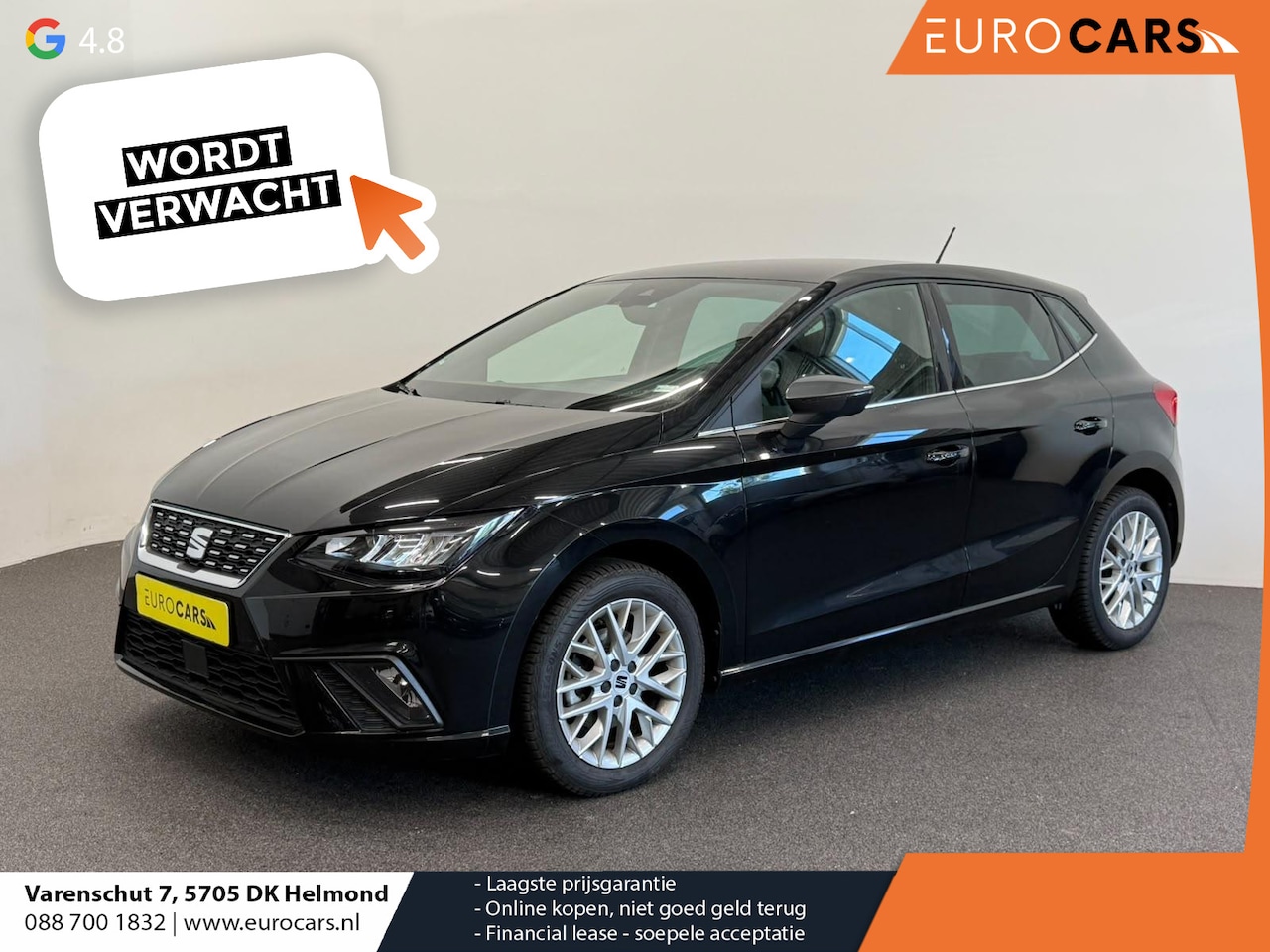 SEAT Ibiza - 1.0 Eco TSI Xcellence DSG-7 Aut. 115 pk LED Navi 9,2” Virtual Cockpit Keyless Stoelverwarm - AutoWereld.nl