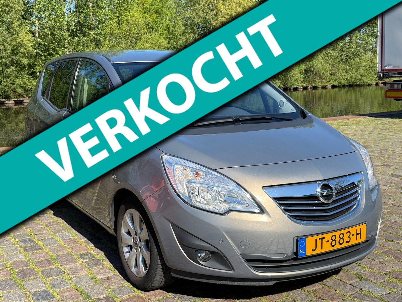 Opel Meriva - 1.4 Turbo Cosmo Automaat 1e eigenaar cruis control airco parkeer sensor trekhaak - AutoWereld.nl