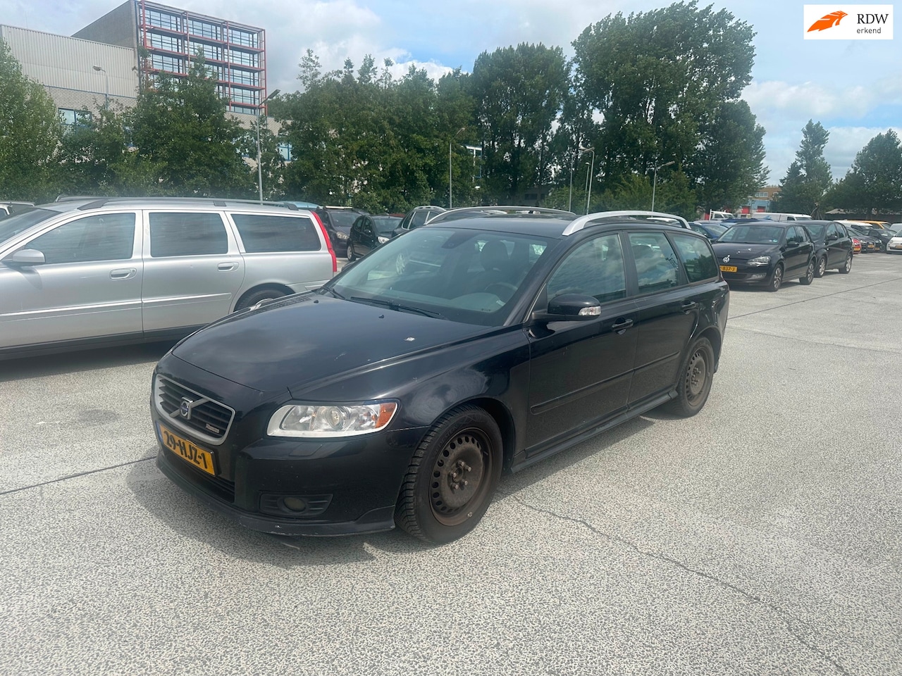 Volvo V50 - 2.0 Edition II Airco! Zwart! Leder! 2009 - AutoWereld.nl
