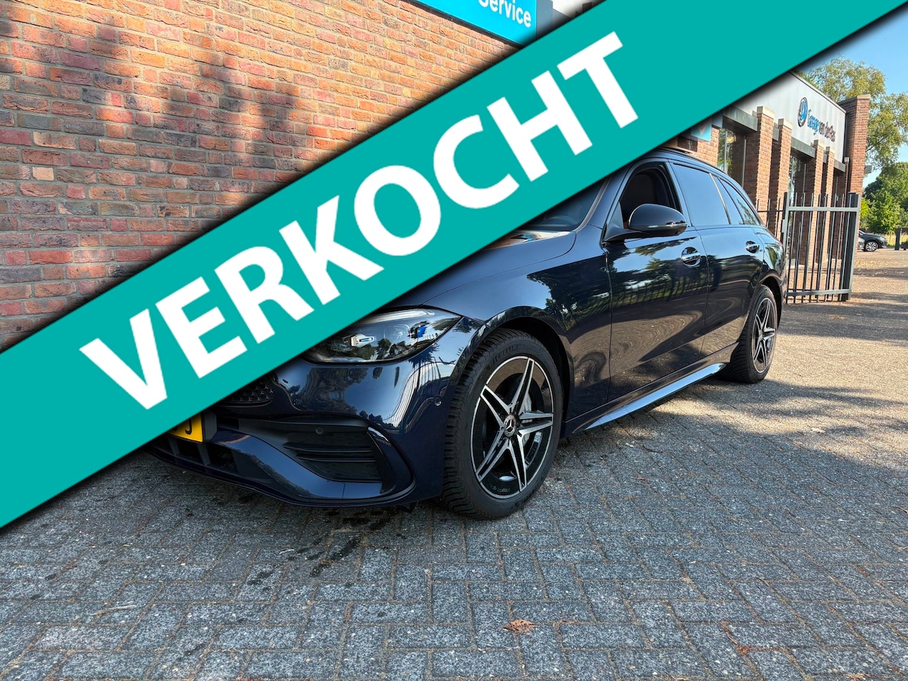 Mercedes-Benz C-klasse Estate - 300 e AMG Line|Panoramadak|Trekhaak|360 Camera - AutoWereld.nl
