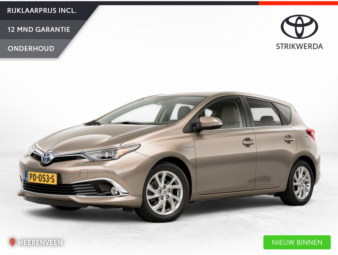 Toyota Auris - 1.8 Hybrid Executive 1.8 Hybrid Executive - AutoWereld.nl