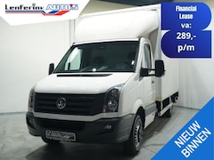 Volkswagen Crafter - 2.0 TDI 163 pk Bakwagen met Laadklep en Zijdeur R Airco, Cruise Control, Trekhaak 3.500 kg