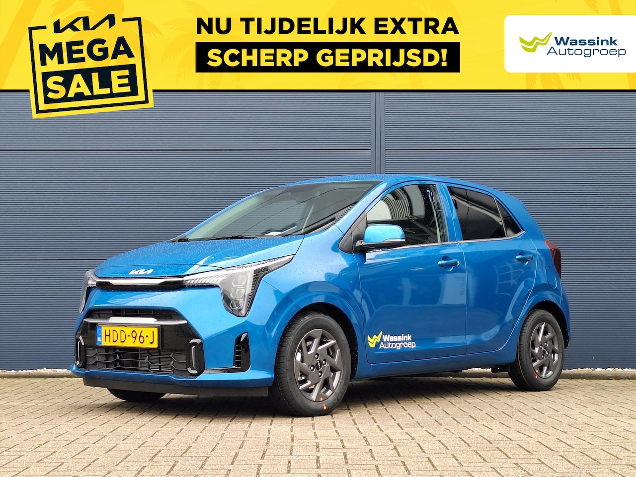 Kia Picanto - 1.0 DPi 63pk 4-zits DynamicPlusLine | Navigatie | Apple Carplay / Android Auto | Full LED - AutoWereld.nl