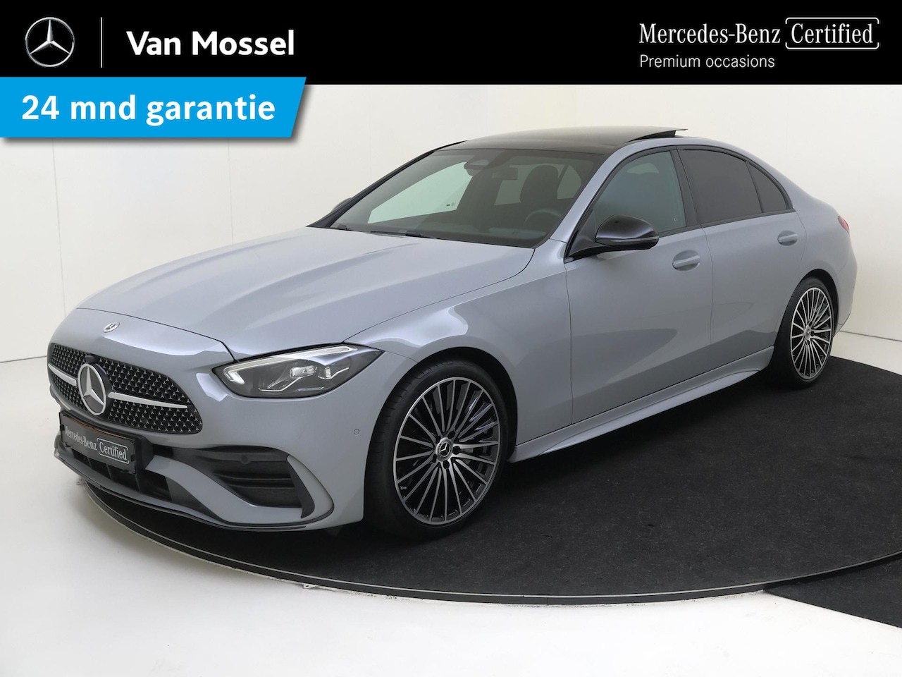 Mercedes-Benz C-klasse - 180 Star Edition / Panoramadak/ Night/ 19 inch/ Memory - AutoWereld.nl