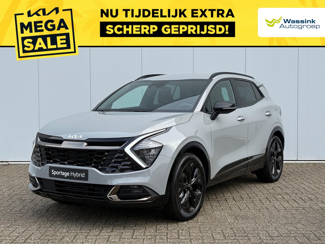Kia Sportage - 1.6 T-GDi 252pk Plug-In Hybrid AT6 4WD Dark Edition | Adaptive Cruise | Camera | Stoelverw - AutoWereld.nl
