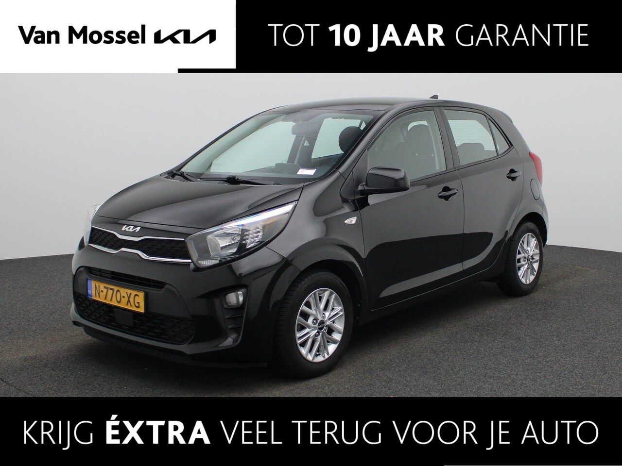 Kia Picanto - 1.0 DPi DynamicLine | Apple Carplay/ Android Auto | Camera | Cruise Control | Airco - AutoWereld.nl