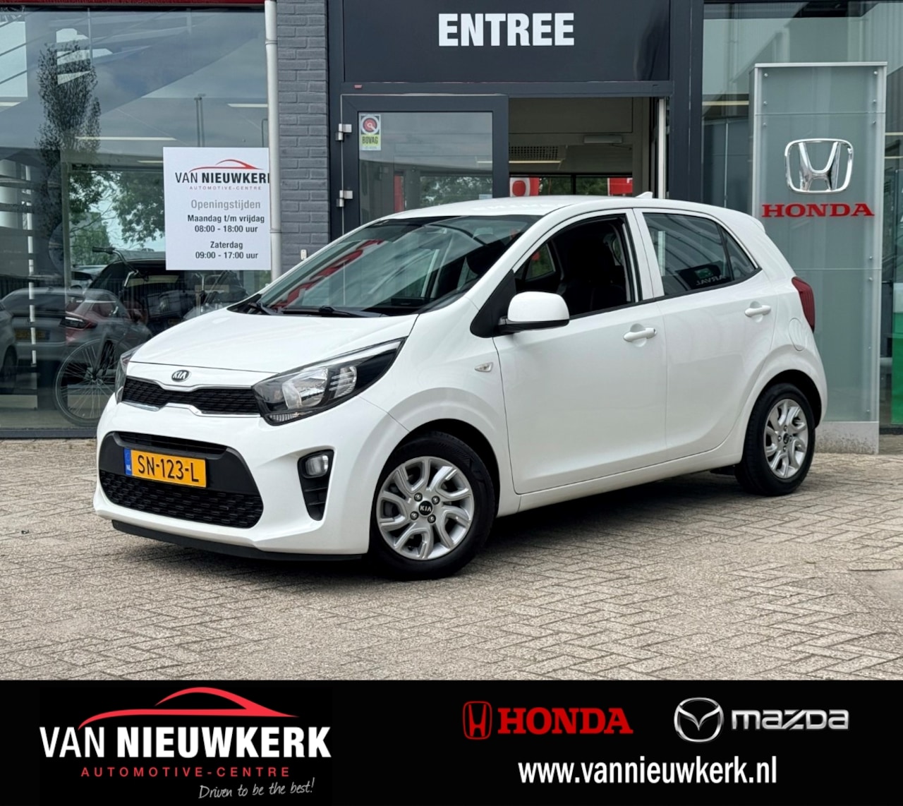 Kia Picanto - 1.0 67pk Comfort Navigator | Airco | Navigatie | Camera | NL auto | - AutoWereld.nl