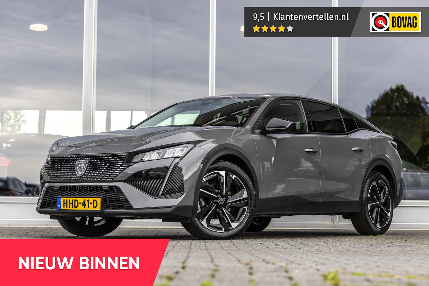 Peugeot 408 - 1.2 Hybrid 145 e-DCS6 Allure | Camera | NL Auto | Adaptief - AutoWereld.nl