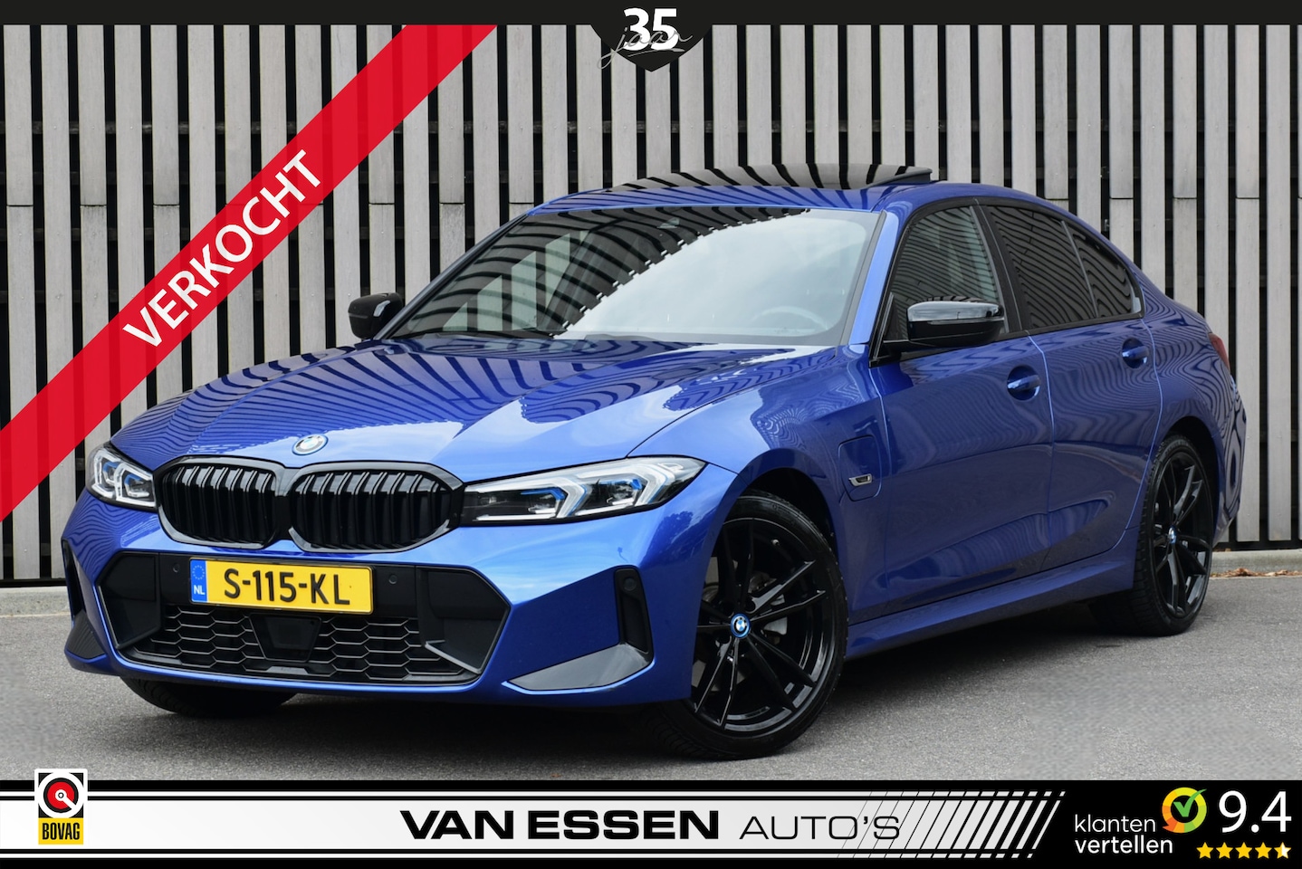 BMW 3-serie - 320e M-Sport Pano Camera Trekhaak Laser H&K Leder Memory BTW NL-AUTO! - AutoWereld.nl