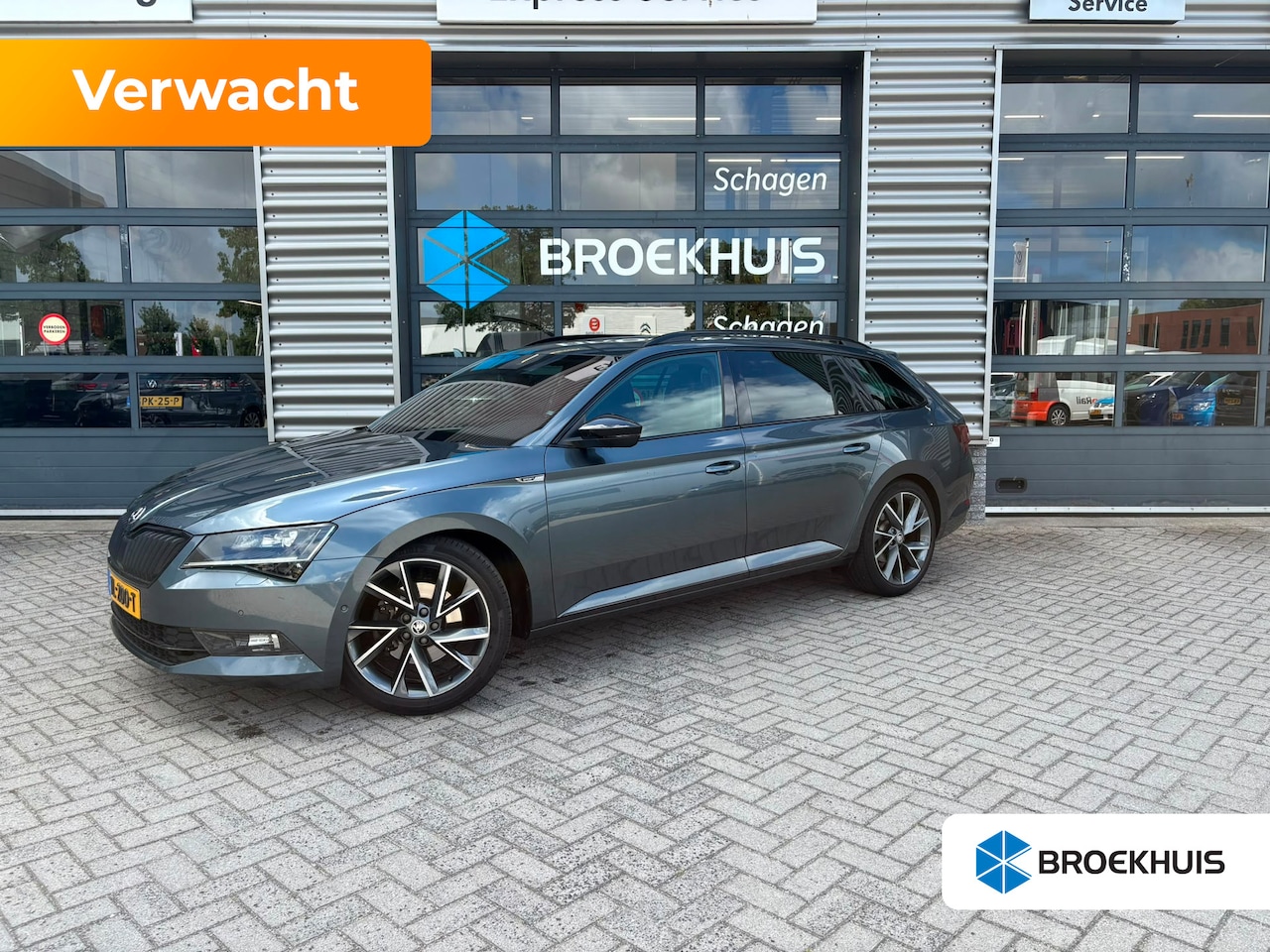 Skoda Superb Combi - 1.4 TSI 150 pk ACT Sportline Business 7-DSG | Elektrisch panoramadak | Elektrische geheuge - AutoWereld.nl