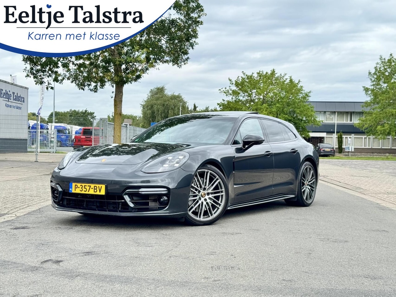 Porsche Panamera Sport Turismo - 2.9 4 E-Hybrid|Sport design|Pano|Soft close|PPF|NL-auto, dealer o.h. - AutoWereld.nl