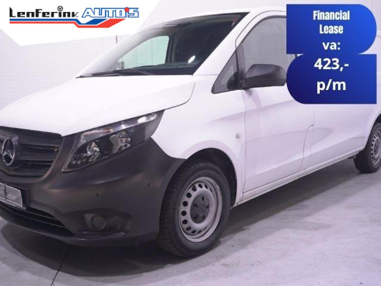 Mercedes-Benz Vito - 116 CDI 163 pk Aut L3 Navi, Camera Laadruimte Pakket, PDC V+A, 270 Graden Deuren, 3-Zits - AutoWereld.nl
