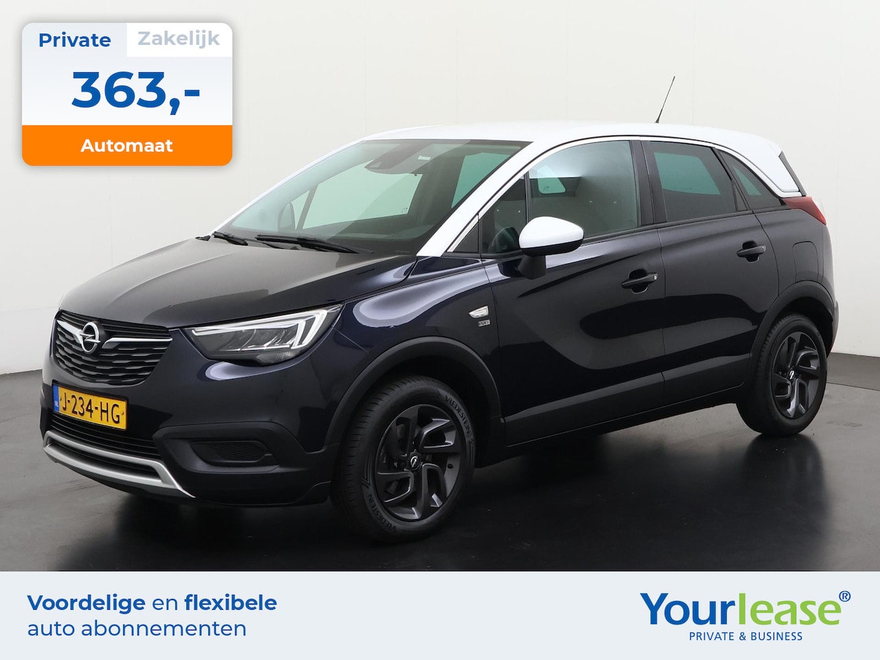 Opel Crossland X - 1.2 Turbo 120 Jaar Edition Automaat | All-in 363,- Private Lease | Direct uit voorraad - AutoWereld.nl